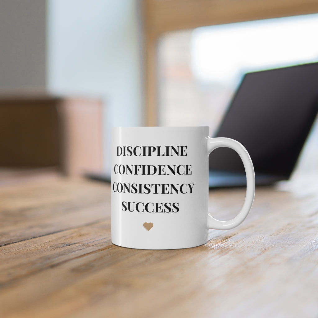 Alpha Muse 11oz Coffee Mug — AM Logo Ceramic Tea Cup