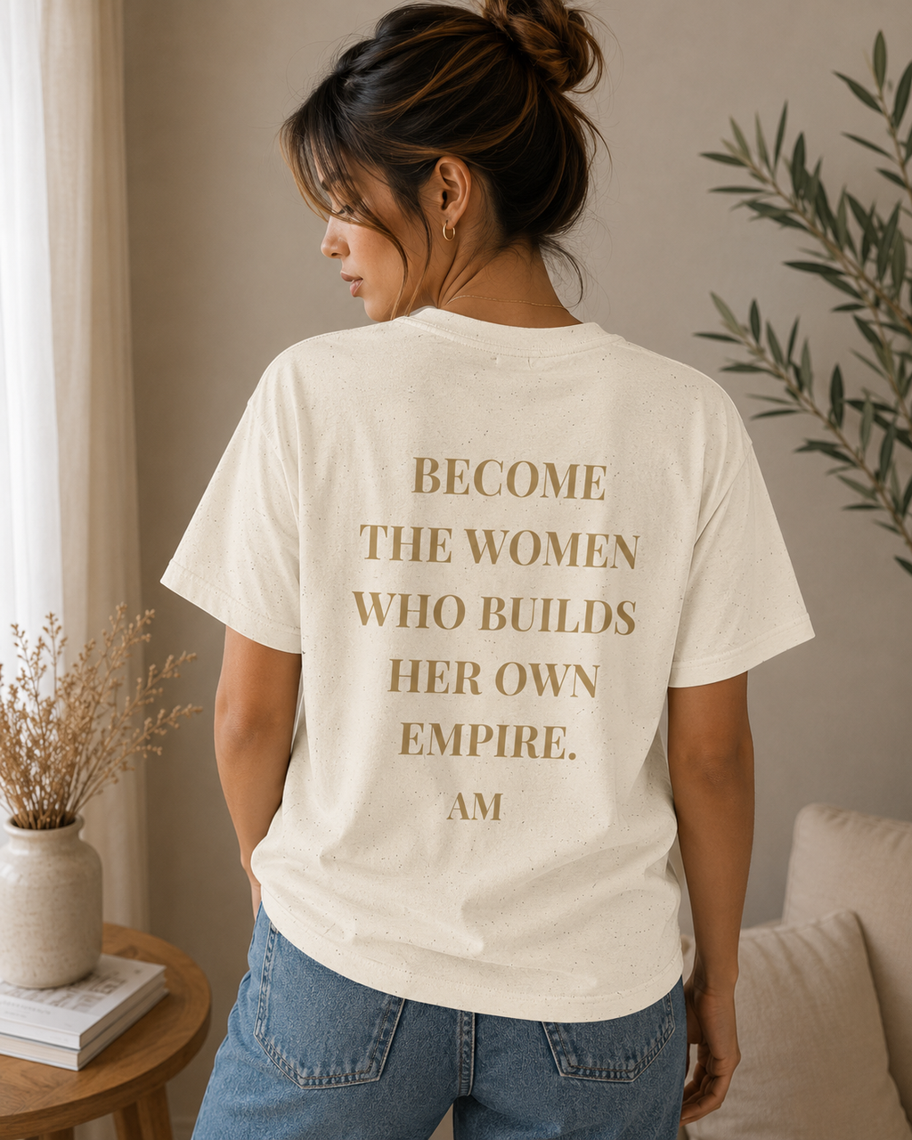 Become the Woman Who Builds Her Own Empire T-Shirt