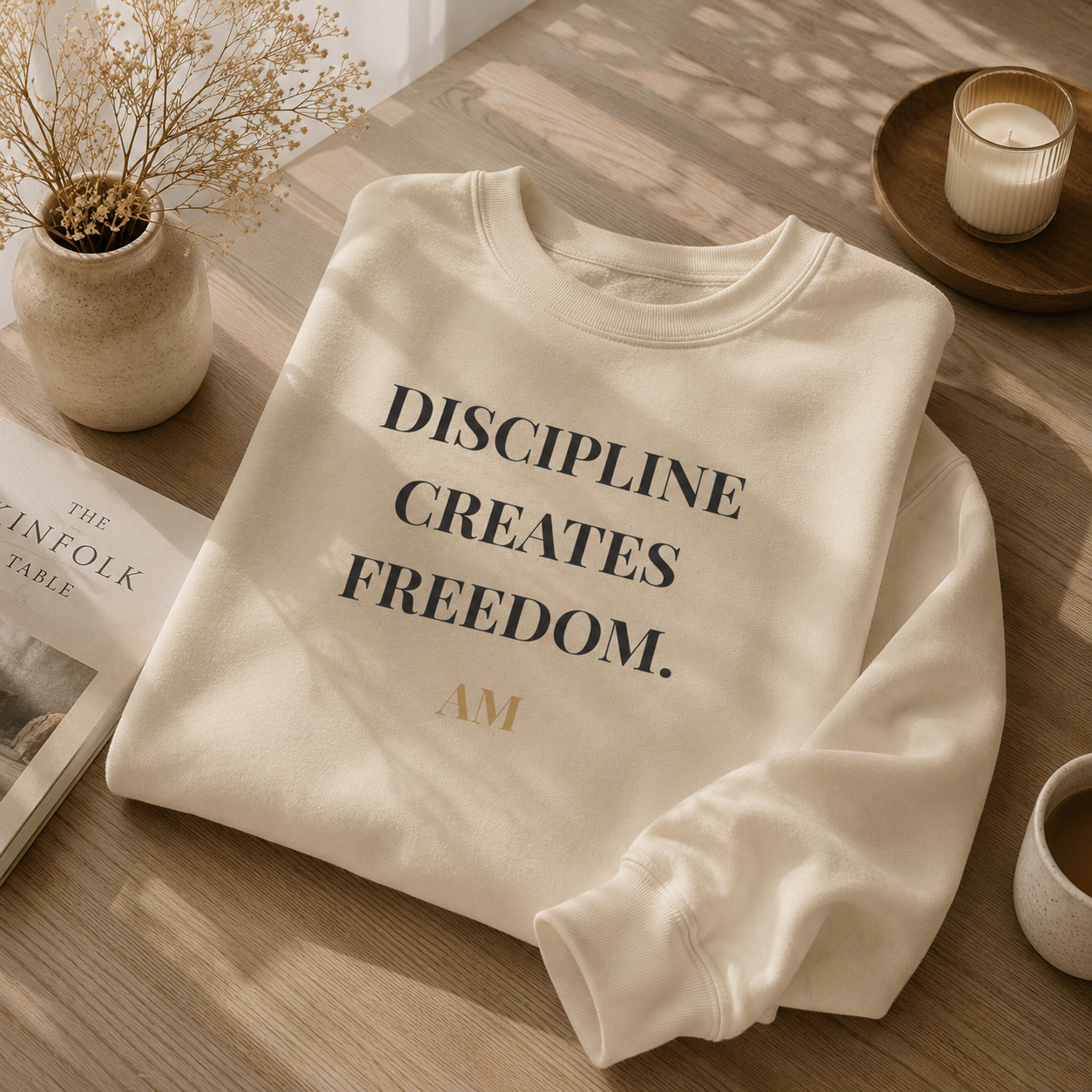 Discipline Creates Freedom Crewneck Sweatshirt