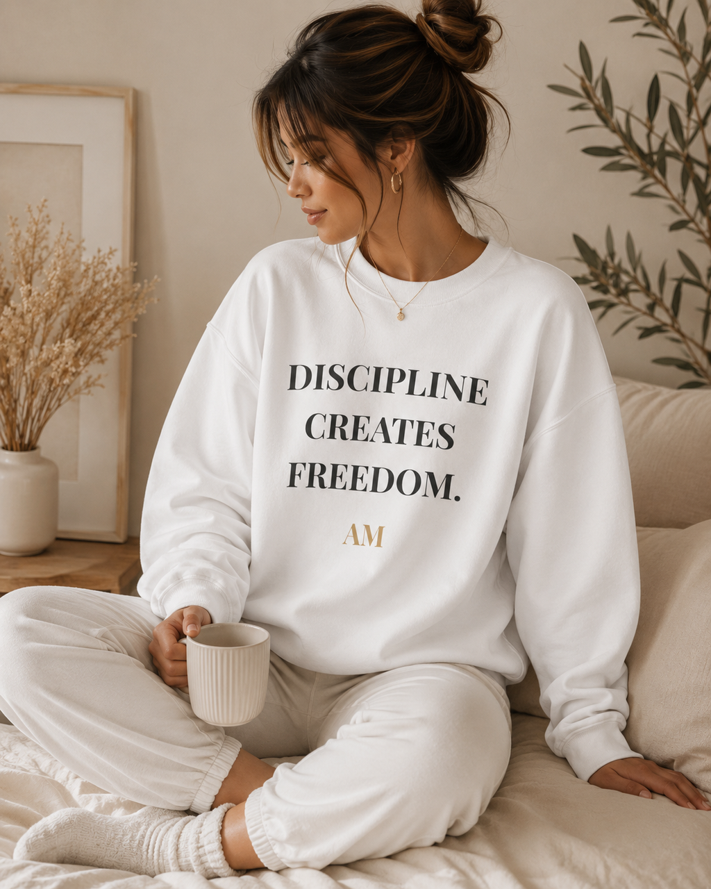 Discipline Creates Freedom Crewneck Sweatshirt