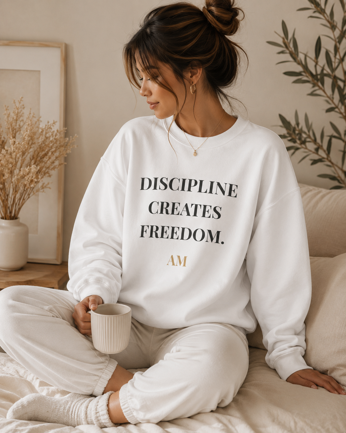 Discipline Creates Freedom Crewneck Sweatshirt