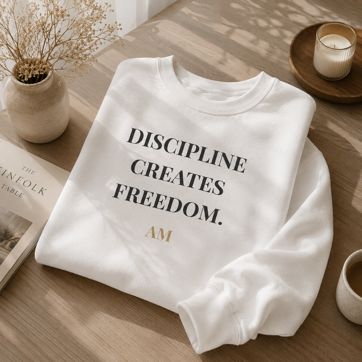 Discipline Creates Freedom Crewneck Sweatshirt