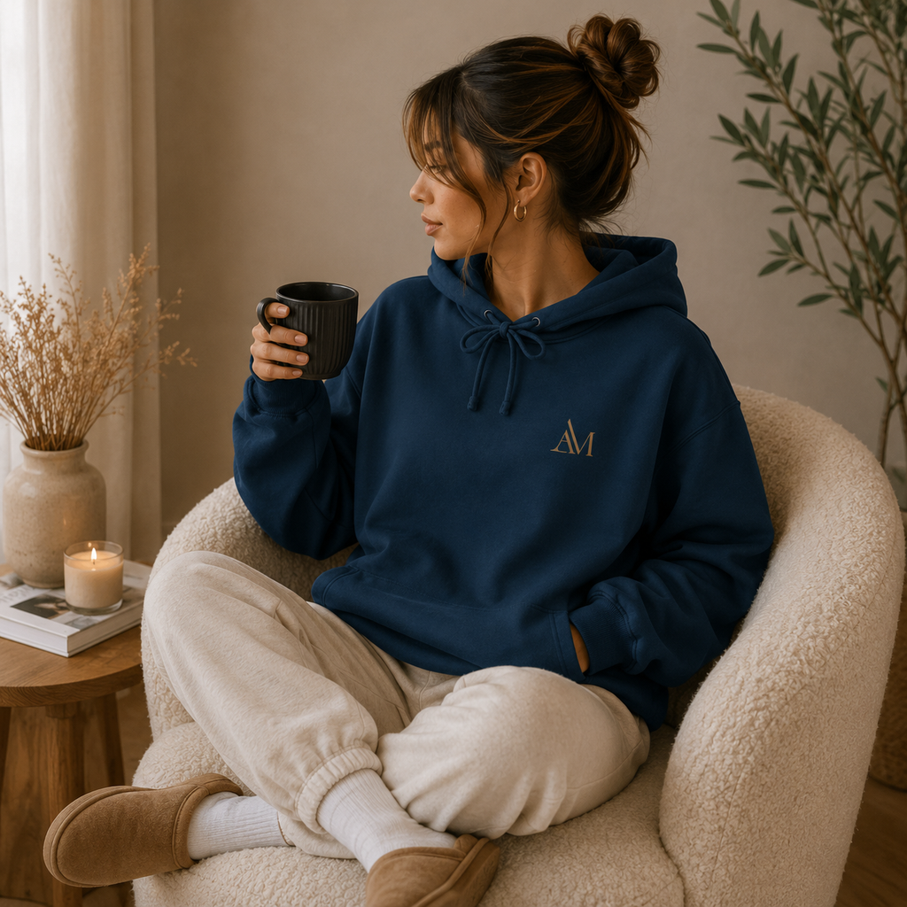 Hoodie — "Be Bold in Silence. Success Will Be the Noise." Inspirational Pullover
